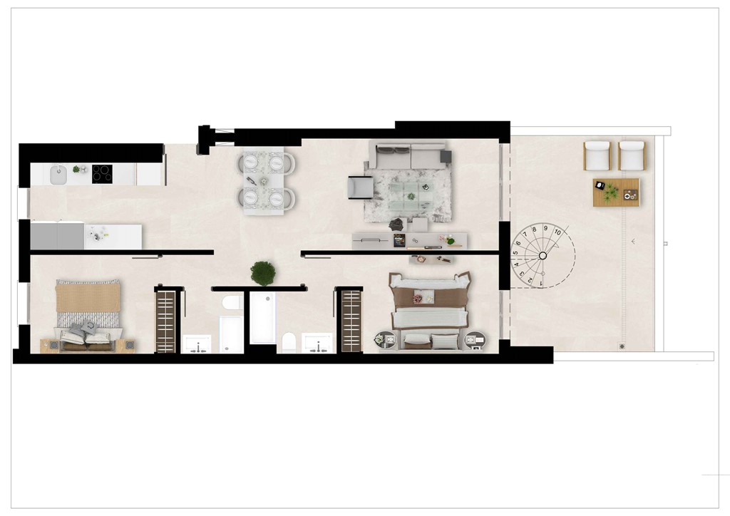 mediumsize floorplan